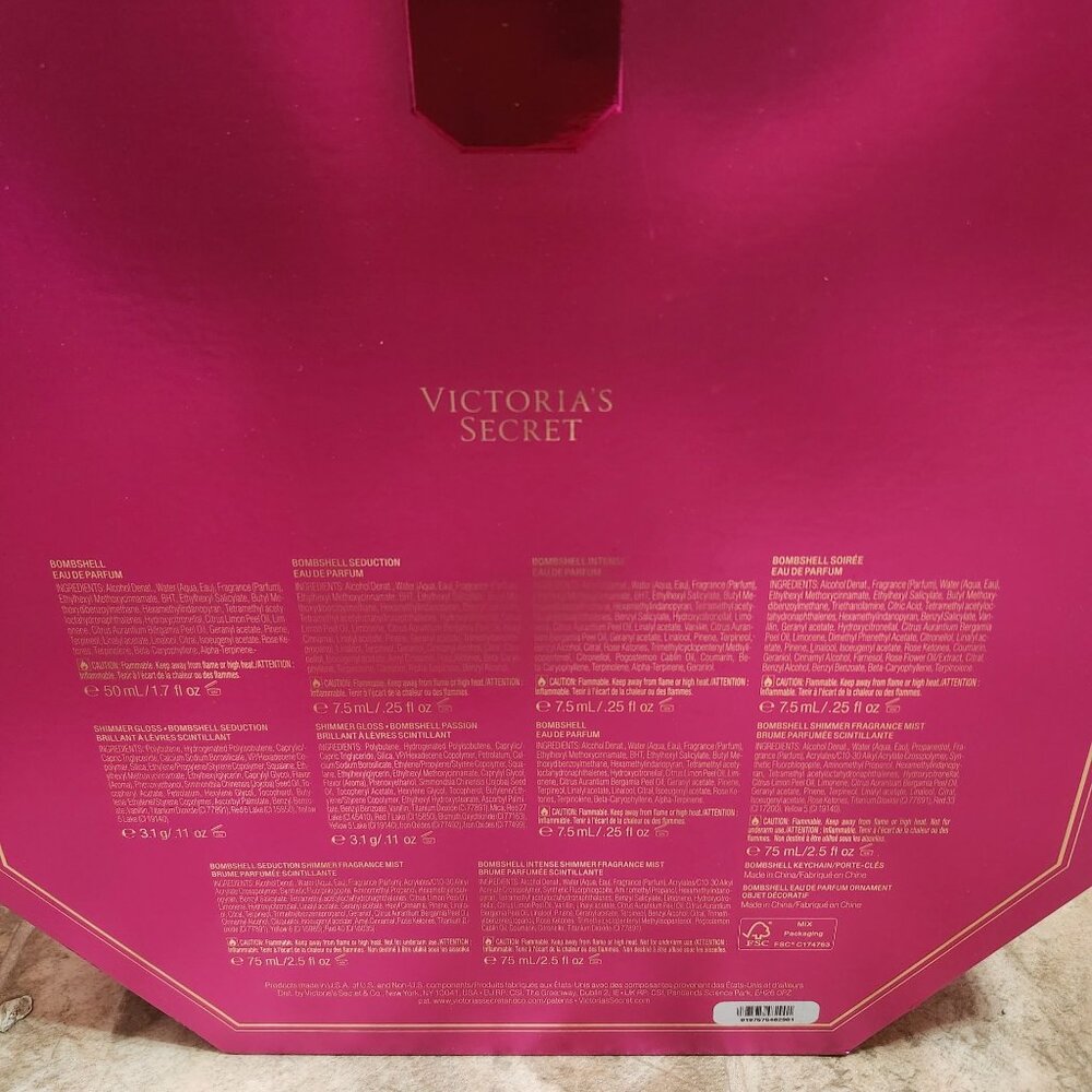 Victoria’s Secret “Bombshell” 12-Day Advent Calendar Gift Set Limited Edition - Picture 14 of 14